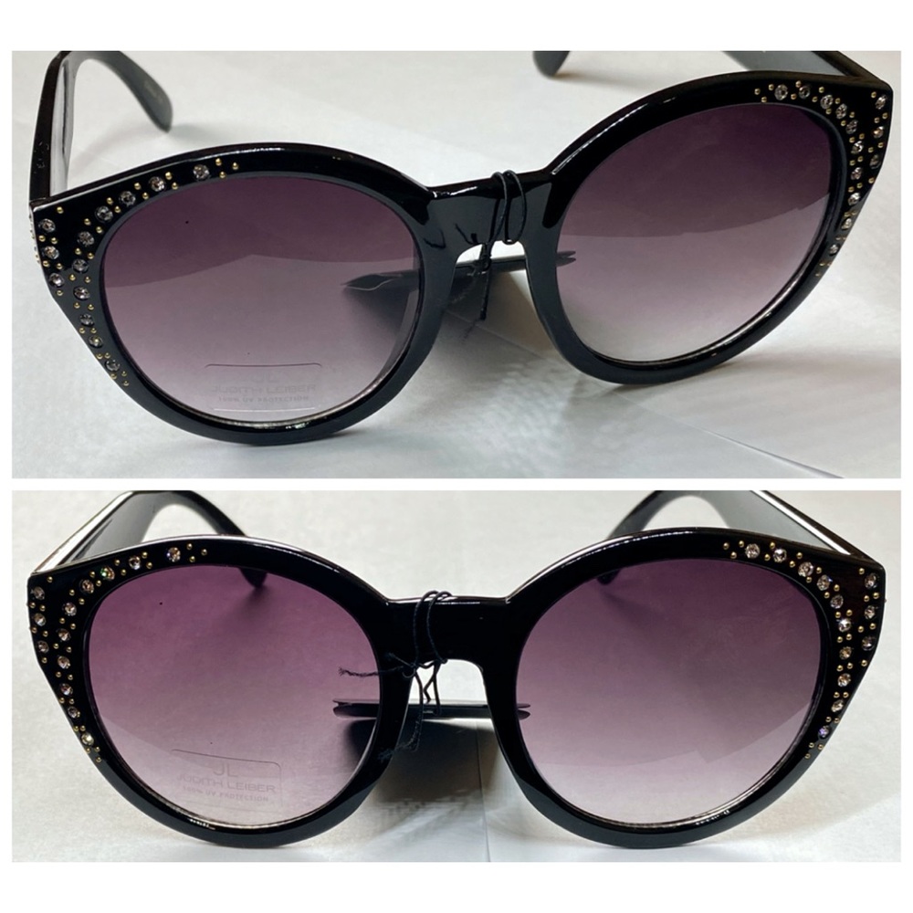 JL Judith Leiber Crystal Embellished Sunglasses - Picture 2 of 13